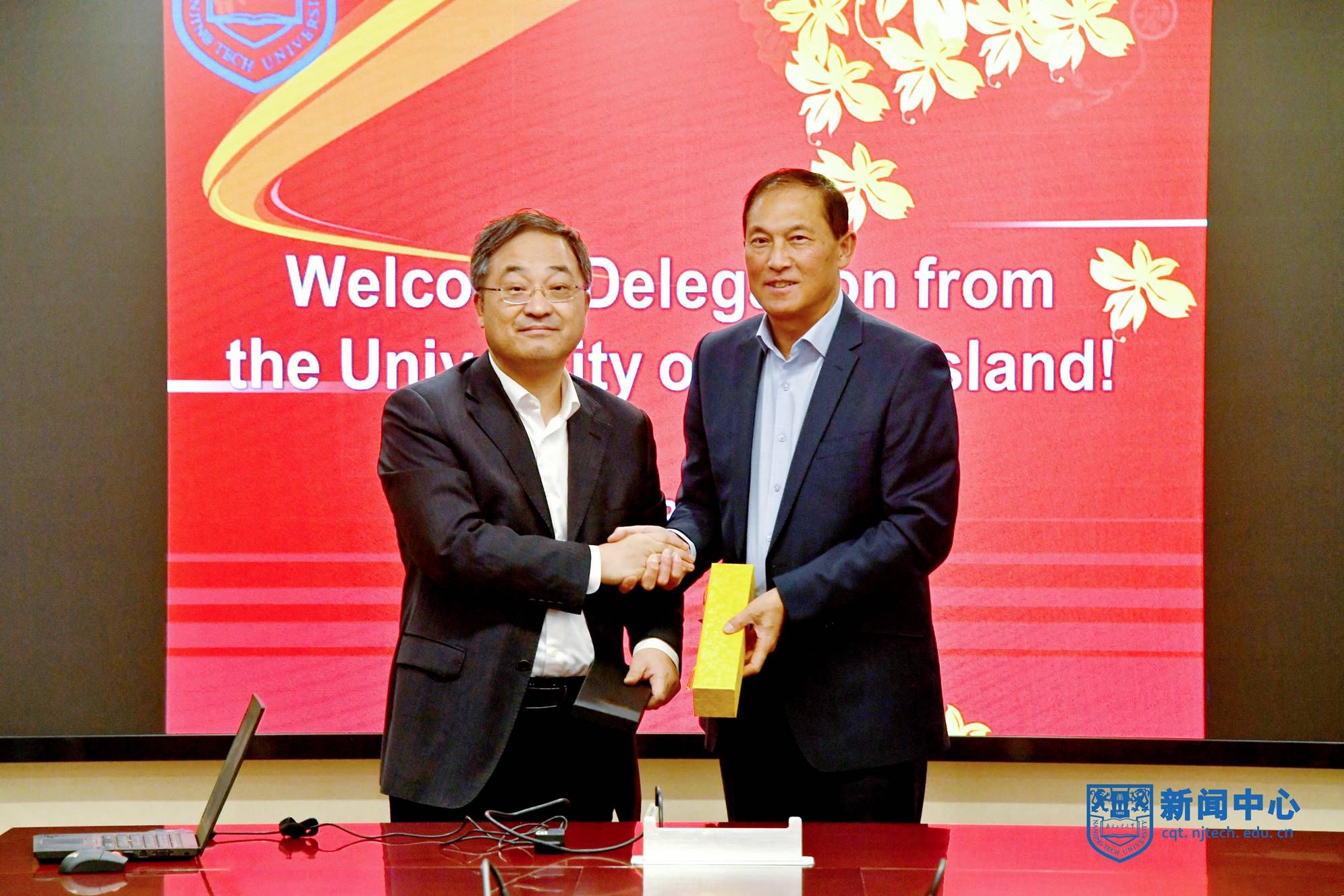 澳大利亚昆士兰大学代表团访问我校